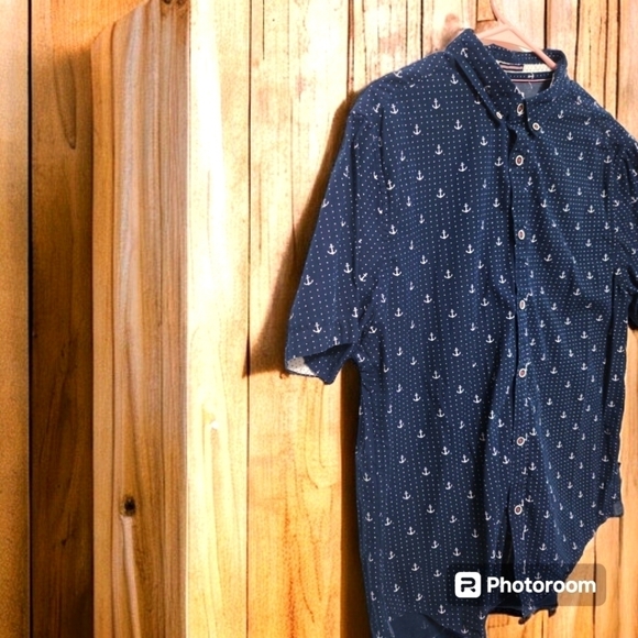 Denim&Flower by Ricky Singh Nautical Theme Button Down Shirt - Picture 4 of 6